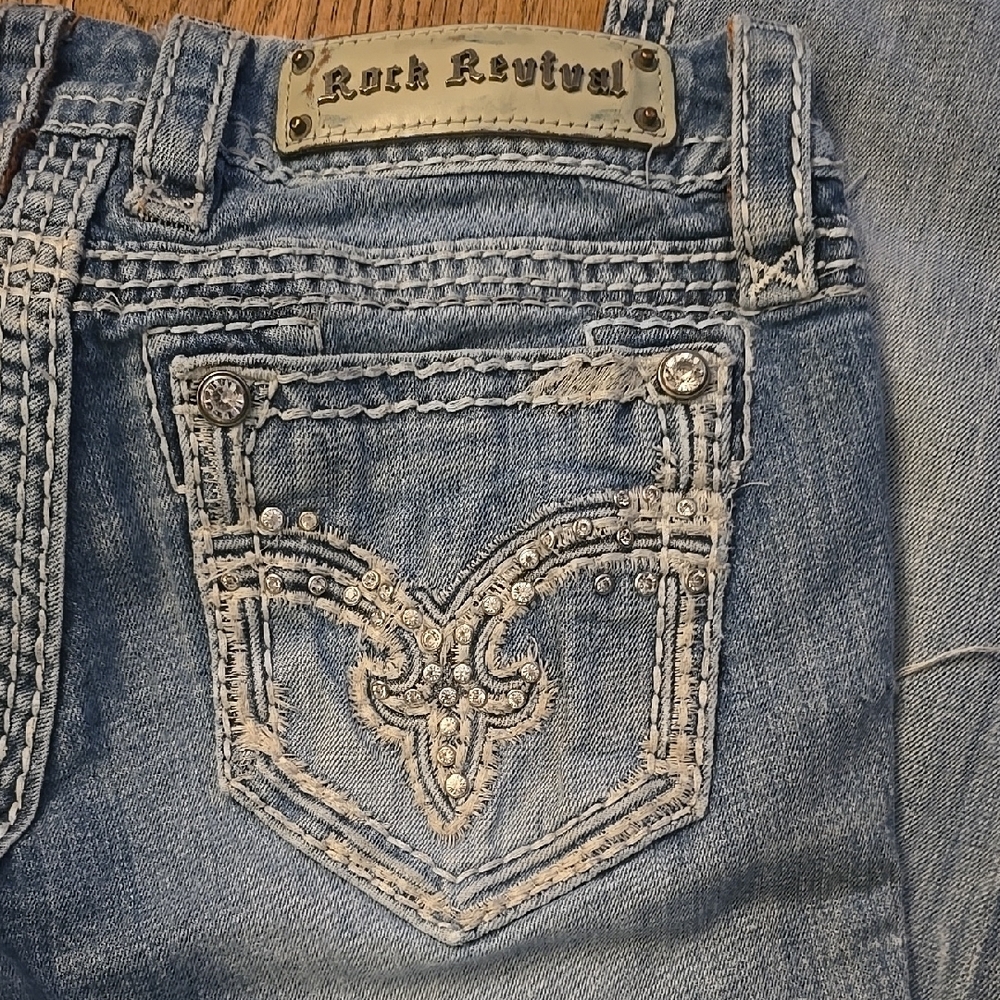Rock Revival Women's Blue Jeans